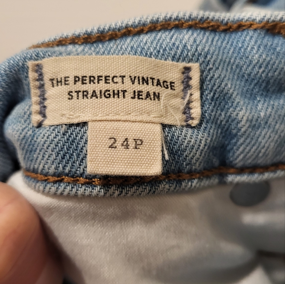 Madewell perfect vintage straight jean